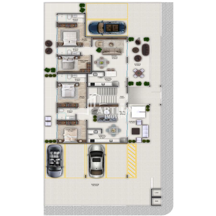 Apartamento à venda com 3 quartos, 99m² - Foto 8