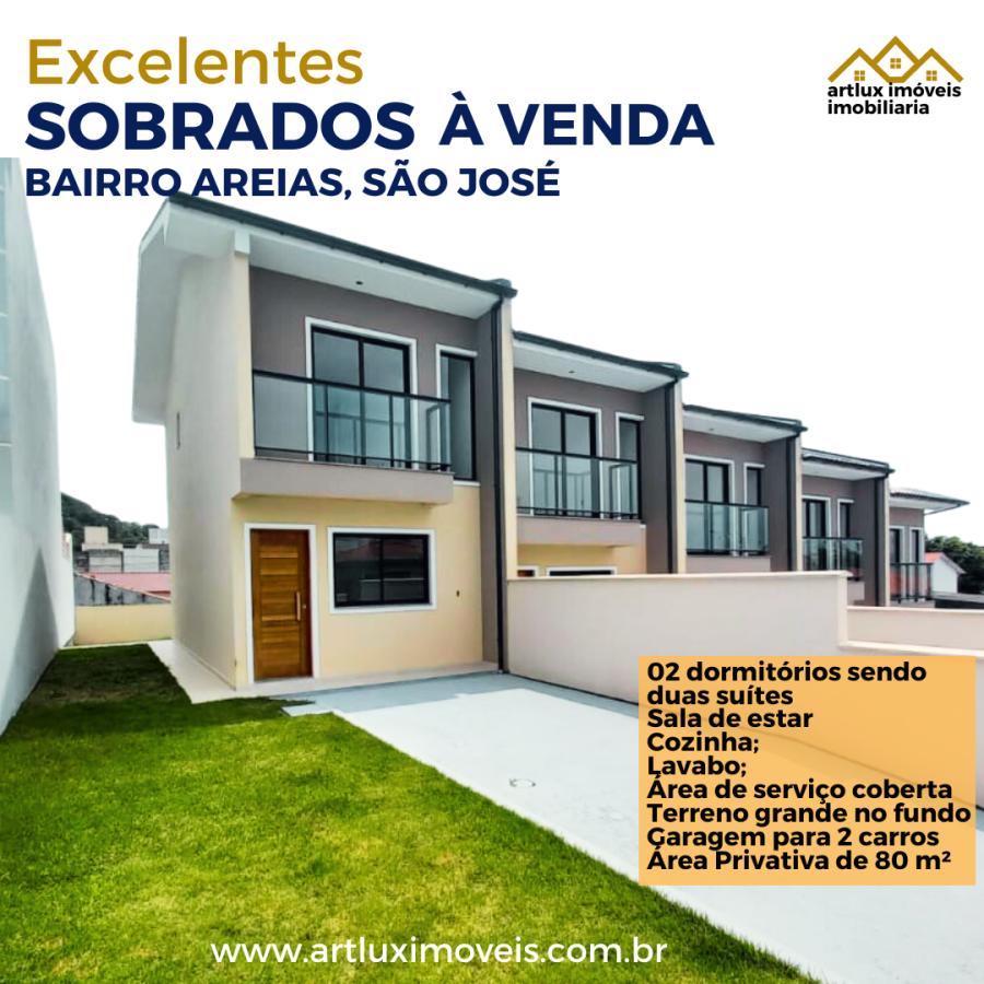 Sobrado à venda com 2 quartos, 80m² - Foto 1