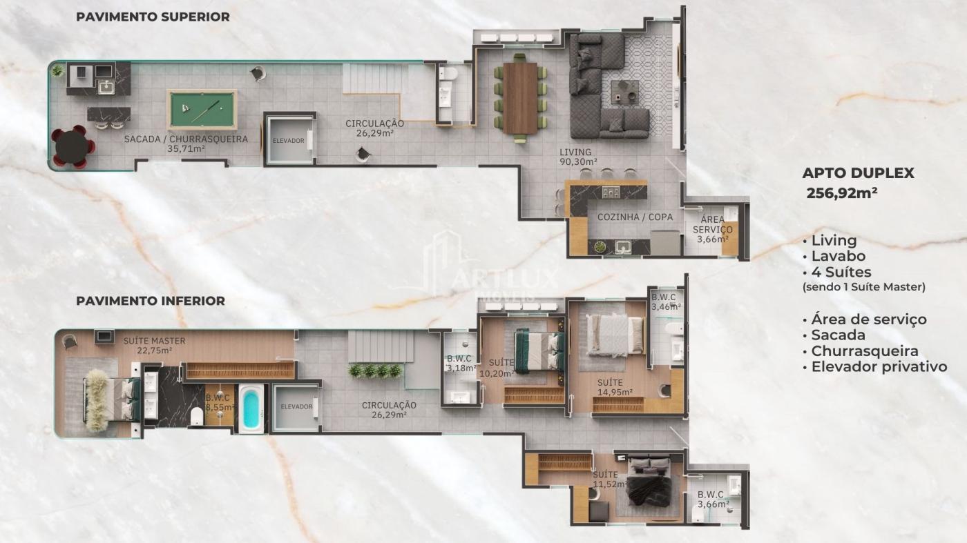 Apartamento à venda com 4 quartos, 142m² - Foto 25