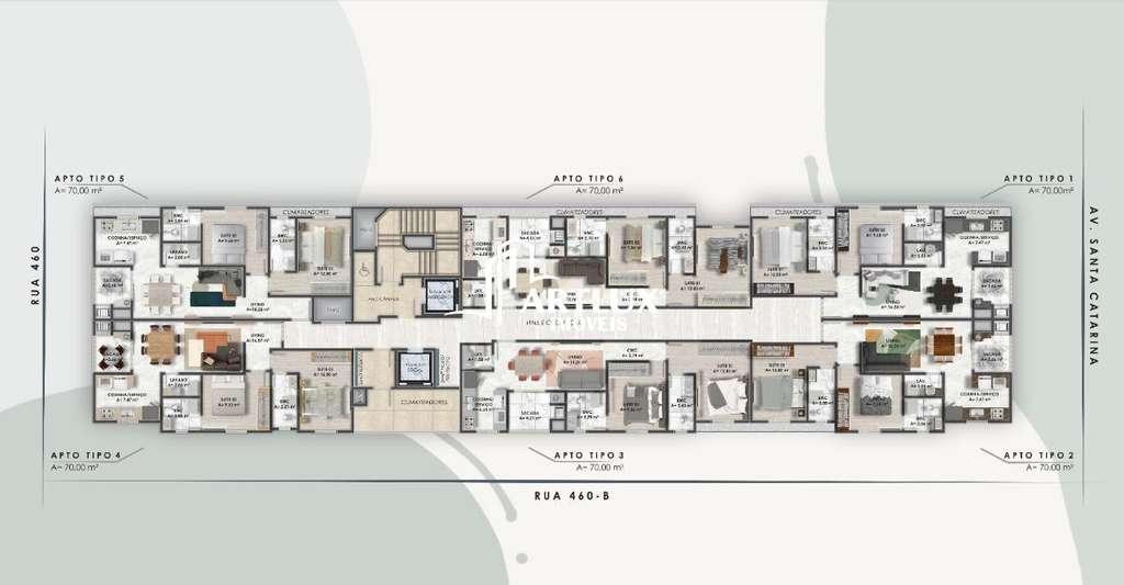 Apartamento à venda com 2 quartos, 70m² - Foto 17