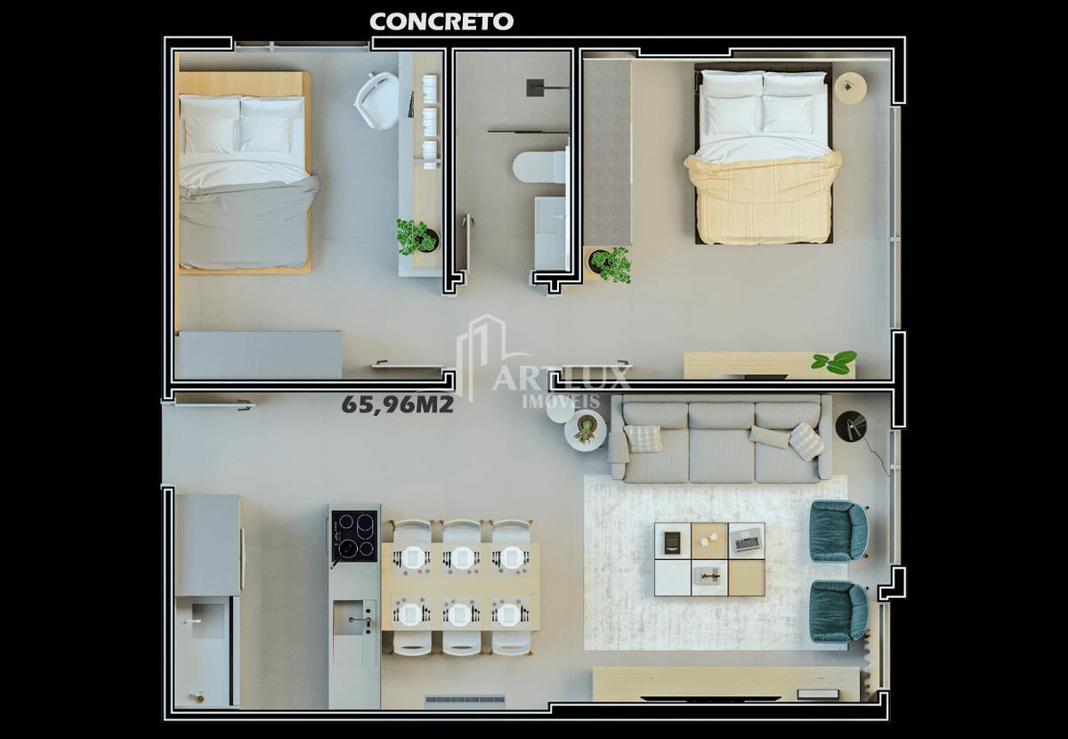 Apartamento à venda com 1 quarto, 52m² - Foto 33