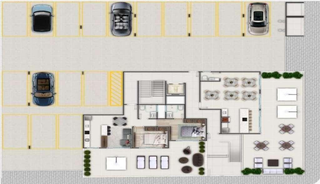 Apartamento à venda com 2 quartos, 65m² - Foto 3