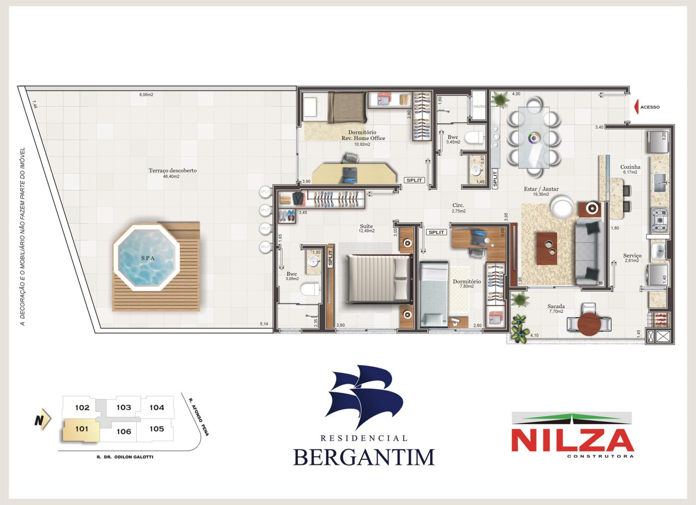 Apartamento à venda com 2 quartos, 68m² - Foto 39