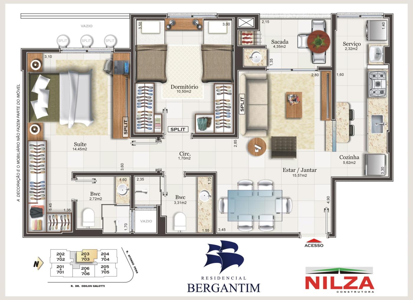 Apartamento à venda com 2 quartos, 68m² - Foto 38